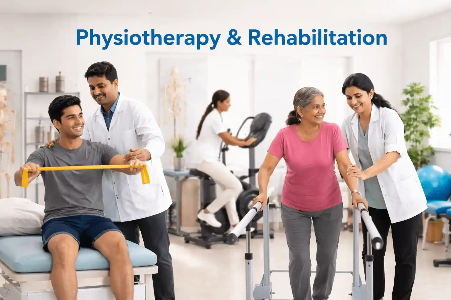 Physiotherapy and rehabilitation